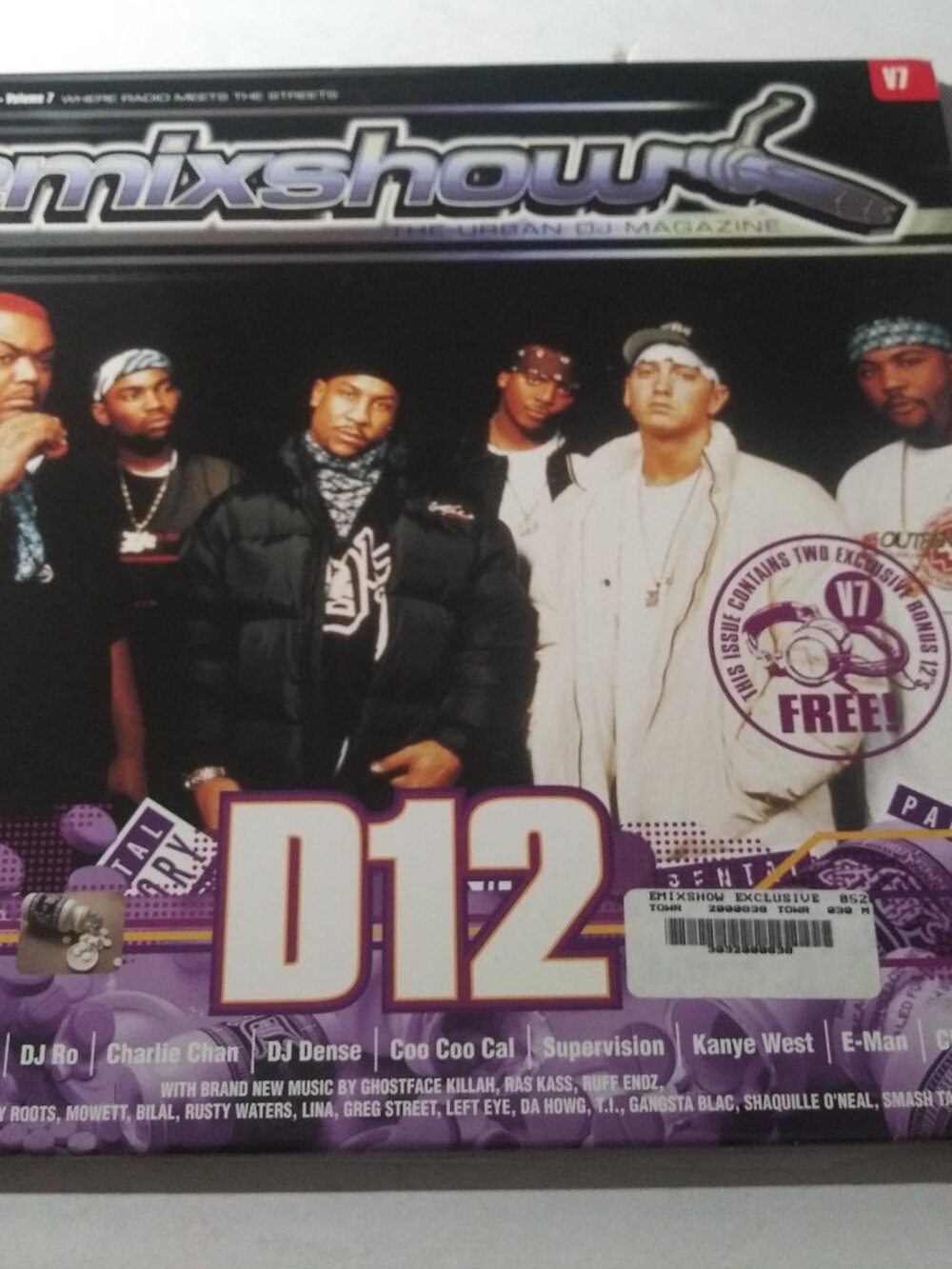 Emixshow Exclusives Vol. 7 VG++ Original Promo 2xLP Comp Record & Magazine 2001